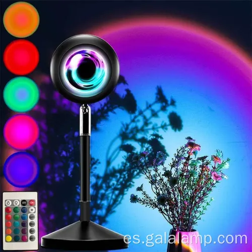 LED Night Light con proyector Sunset